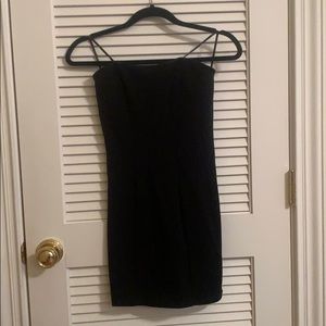 Strapless Black Dress